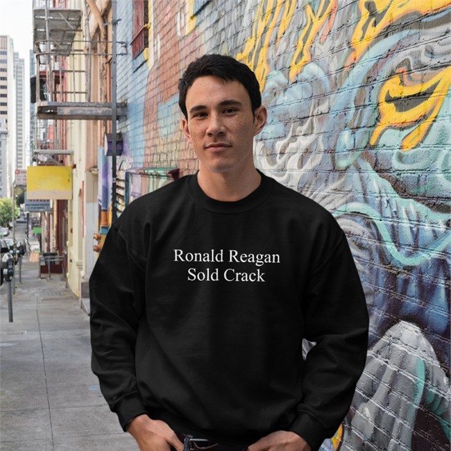 Ronald Reagan Sold Crack Tank Top Sufficientrevenue