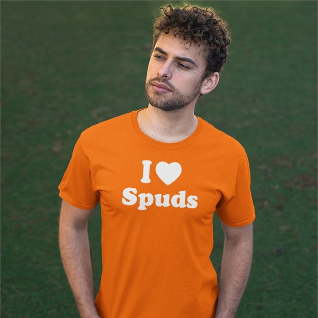 I Love Spuds Hoodie The Author Séamas O'reilly I Love Spuds T-Shirts