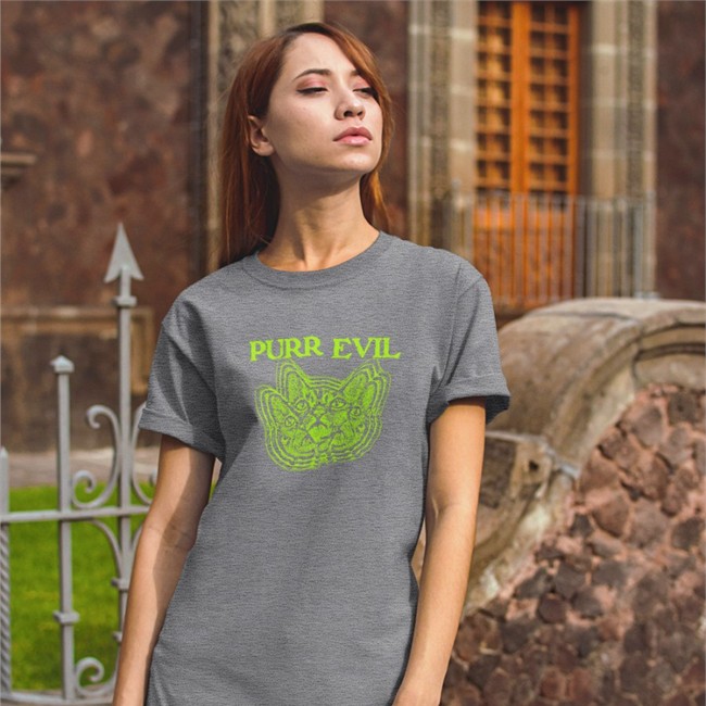 Purr Evil Tee Shirt