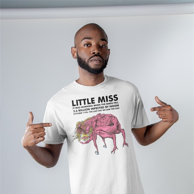 Calkearns Little Miss It Was Morning When The Birds Fell 2.6 Billion Infected By Noon October 17Th: The Last Day We Saw The Sun Hooded Sweatshirt
