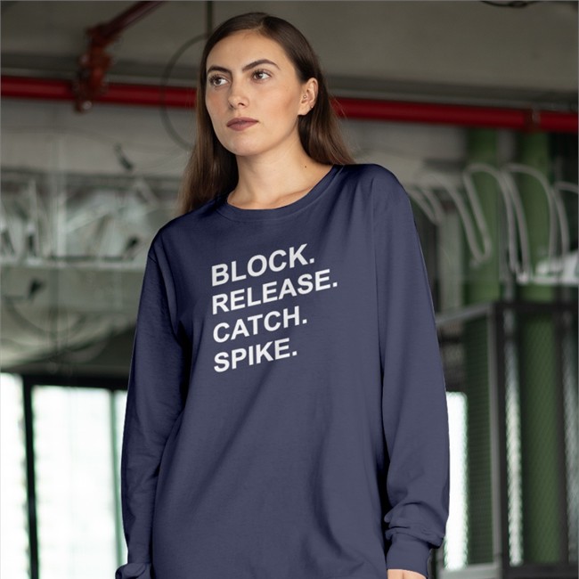 Block Release Catch Spike Tee