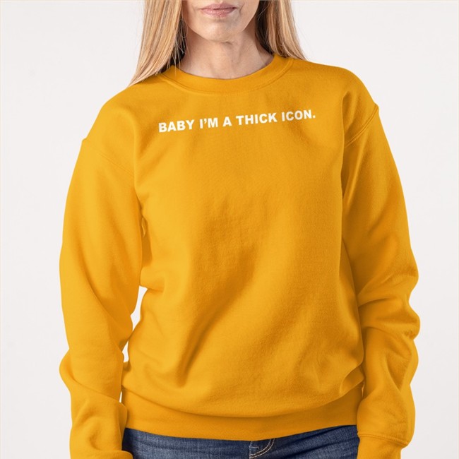Baby I'm A Thick Icon Tee Shirt Monét X Change Merch Monetxchange Monét X Change Merch Baby I'm A Thick Icon Shirt