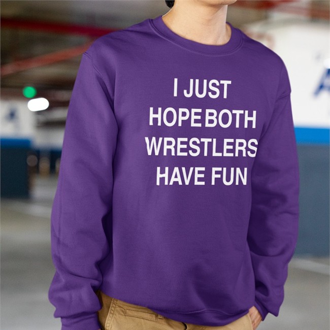 I Just Hope Both Wrestlers Have Fun Hoodie Angie Twilight Palms Merch