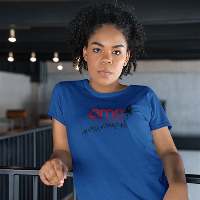 Amc To The Moon Shirt Amc Stock Amc Squeeze Apes Not Leaving
