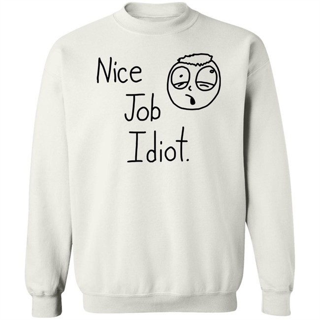 Smosh Merch Nice Job Idiot Tee Shirt Smosh Merch Nice Job Idiot Tee Shirt