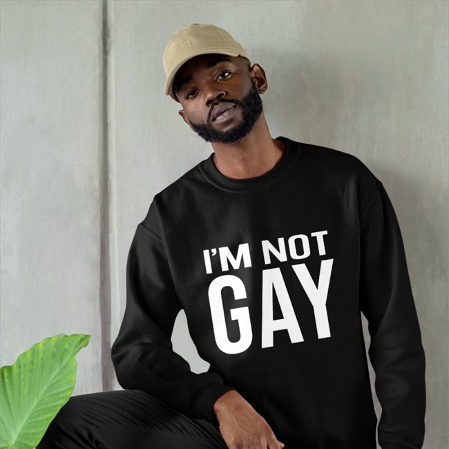 I'm Not Gay Shirt I'm Not Gay Hooded Sweatshirt Austin Show
