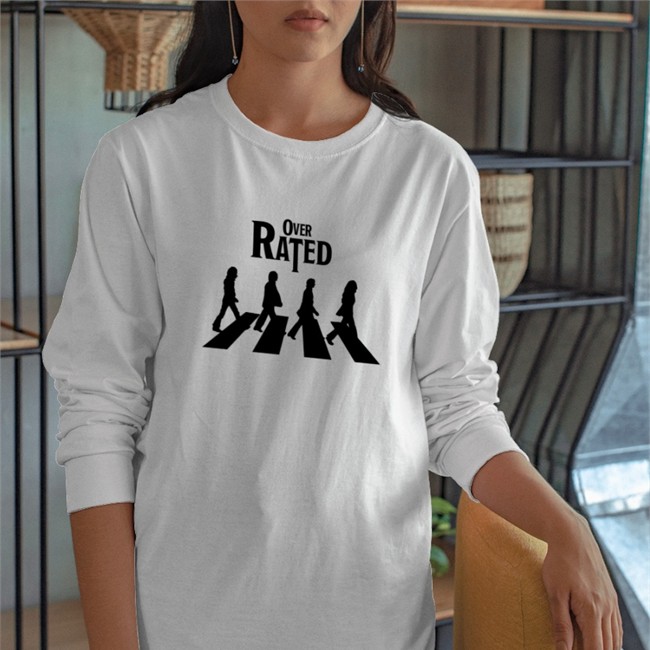 Over Rated Sweatshirt Shitheadsteve