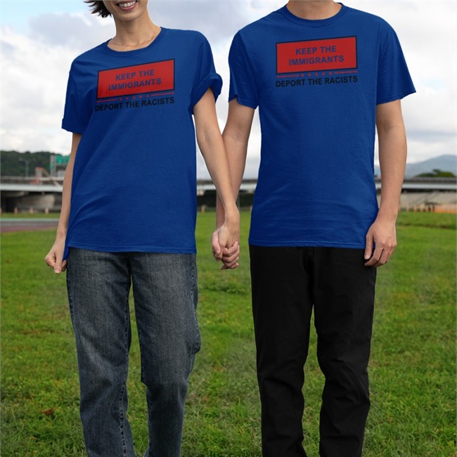 Keep The Immigrants Deport The Racists T Shirt D Earl Stephens Balance Of Power Merch Keep The Immigrants Deport The Racists Shirt Jon Cooper D Earl Stephens