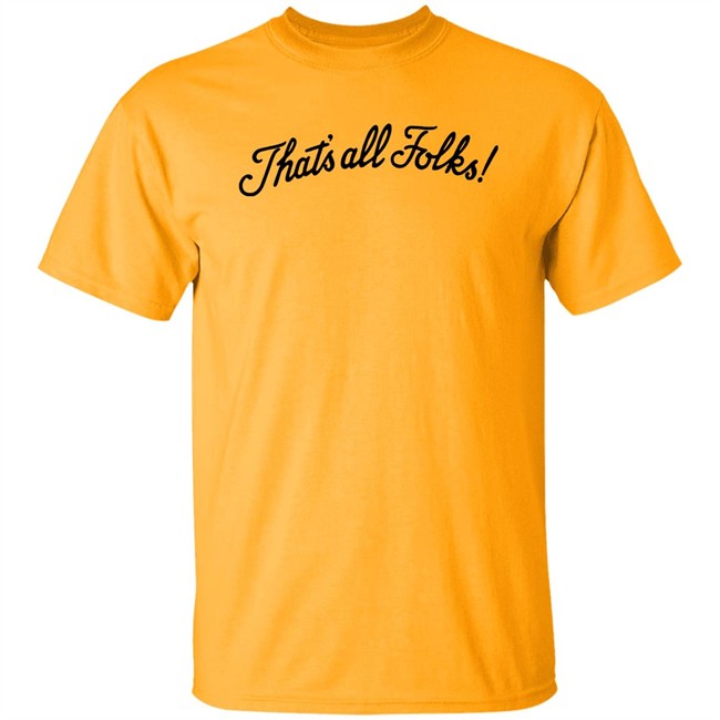 Jeff Asher That’s All Folks T Shirt Anthony Davis Jeff Asher That’s All Folks T Shirt Anthony Davis