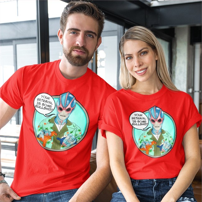 Alan Tudyk Shirtoid Merch Your Betrayal Is Some Bullshit Shirt