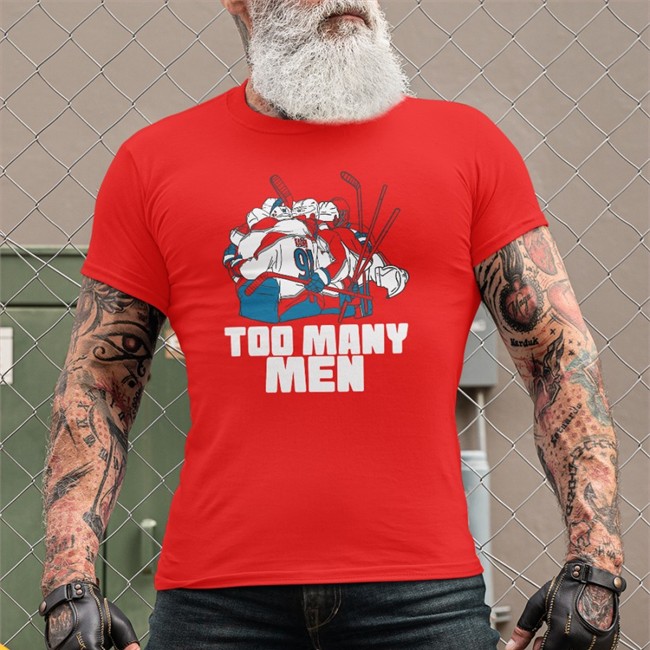 Nazem Kadri Too Many Men T Shirt Everything Hockey Merchandise