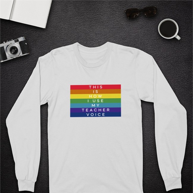 This Is How I Use My Teacher Voice Tee Shirt