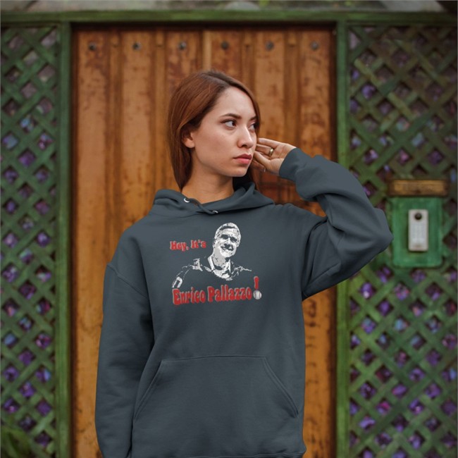 Hey It's Enrico Pallazzo Tee Super 70s Sports Merch Super 70s Sports Merch Hey It's Enrico Pallazzo Tee Shirt