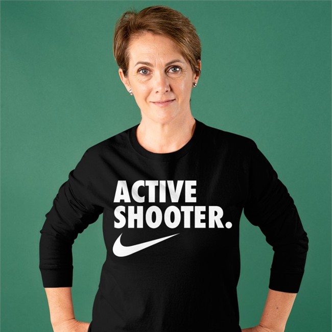 Active Shooter T Shirt