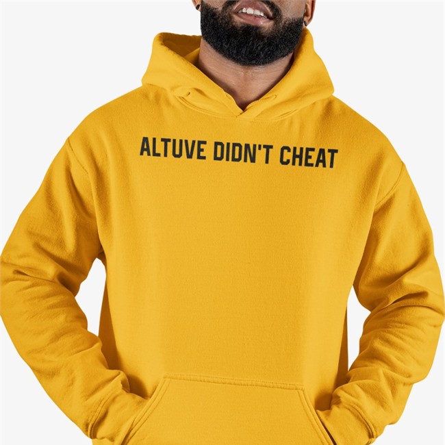 Altuve Didn't Cheat Shirt Funny