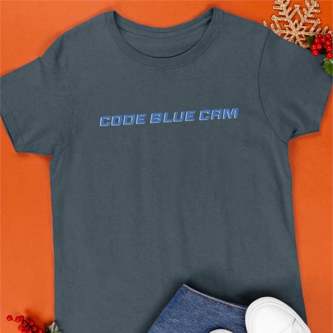 Code Blue Cam Merch Code Blue Cam Logo T Shirt