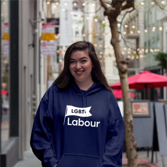 Lucy Powell MP LGBT+ Labour Tee