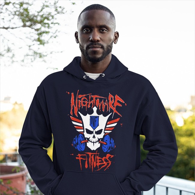 Cody Rhodes Nightmare Fitness Hooded Sweatshirt Cody Rhodes Nightmare Fitness T Shirt