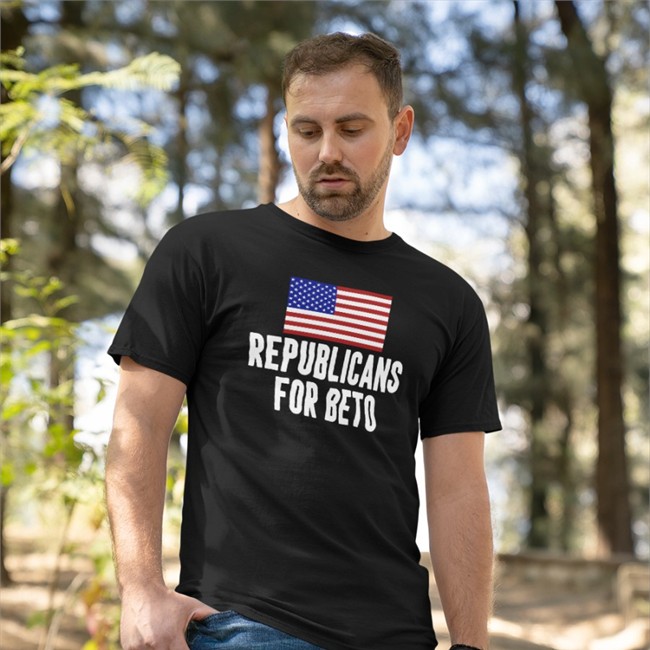 Republicans For Beto American Flag Hoodie