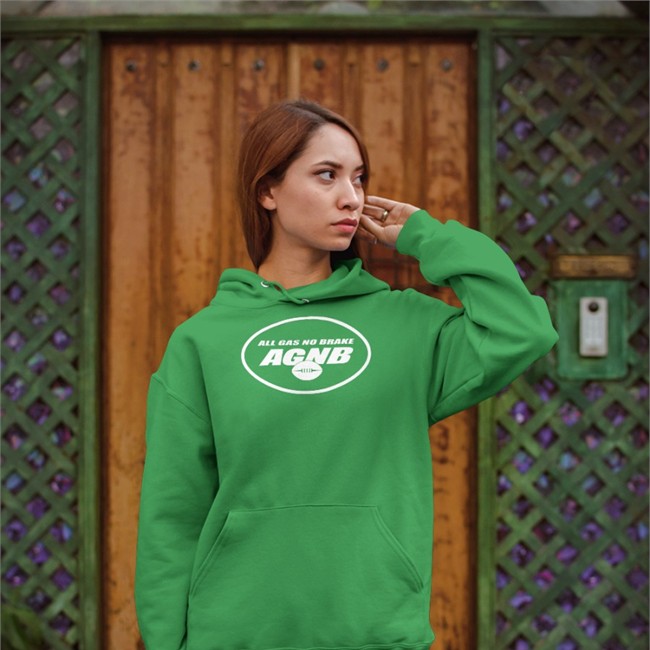 All Gas No Brake Agnb Hoodie Black Zach Wilson All Gas No Brake Agnb Hoodie Jets Videos Alijah Vera Tucker New York Jets