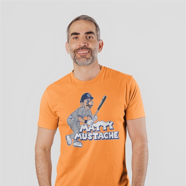Matty Mustache T-Shirt Barstool Sports Store Matty Mustache Sweatshirt Eric Hubbs