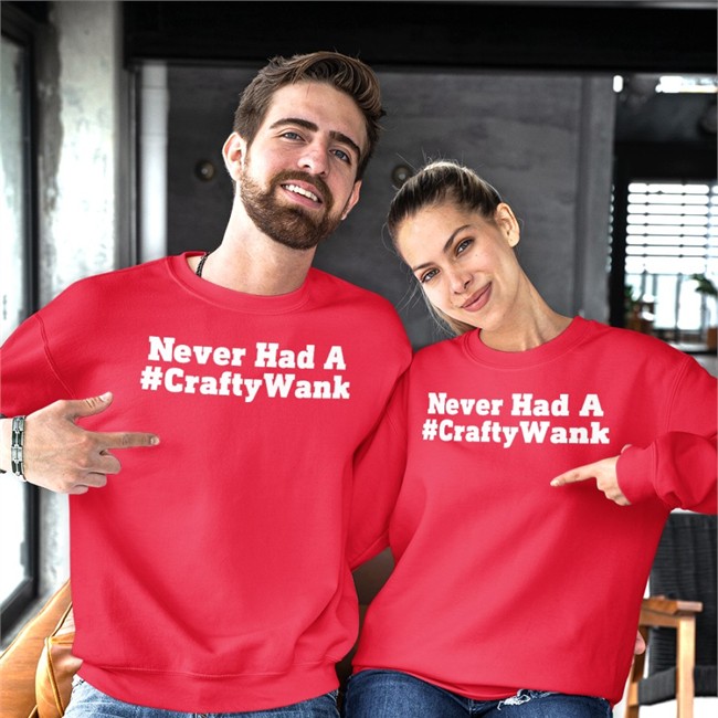 Never Had A #Craftywank T Shirt Red Never Had A #Craftywank T Shirt Darren Grimes Imposterceo