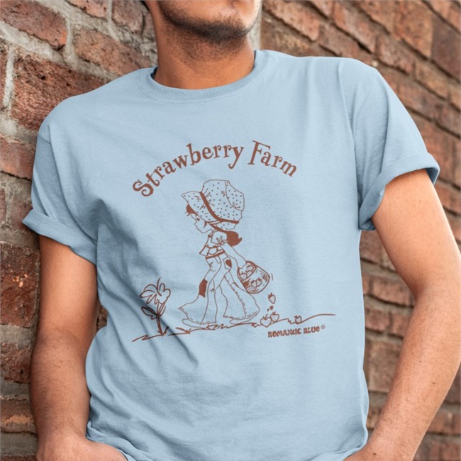 Hart Strawberry Farm Tee Shirt Romantic Blue