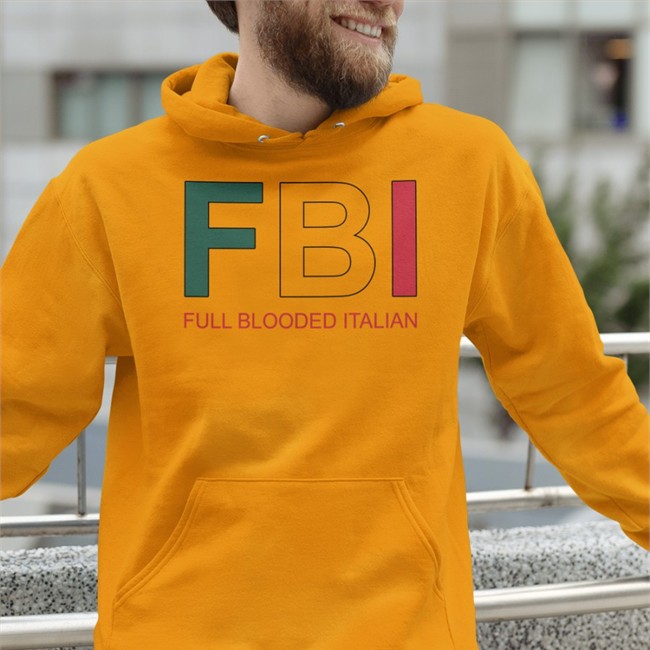 Fbi Full Blooded Italian Sweatshirt Boomer Core Babyboomercore