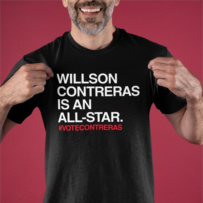 Willson Contreras Is An All Star Tee Shirt Obvious Shirts Chicago Cubs Vote Cubs