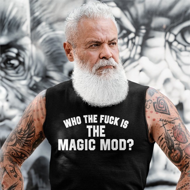Who The Fuck Is The Magic Mod Hoodie The Magic Mod