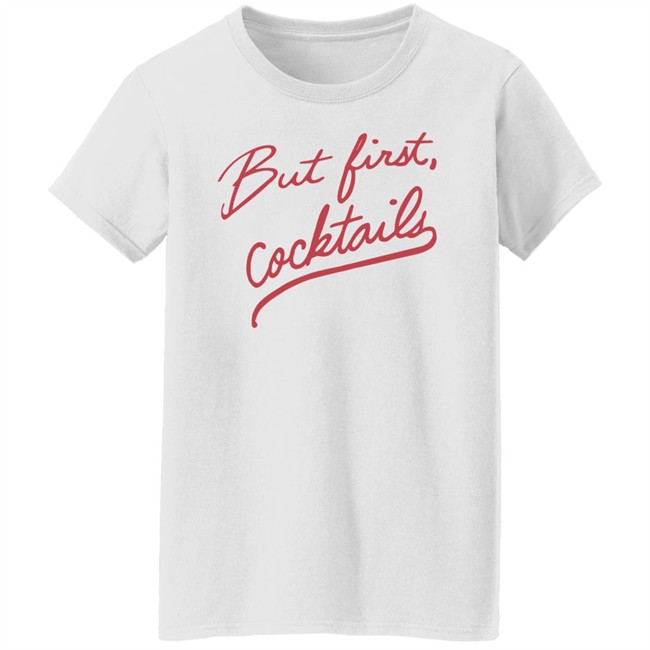 Stanley Korshak Merch But First Cocktails Long Sleeve Brandi Rhodes Stanley Korshak Merch But First Cocktails Long Sleeve Brandi Rhodes