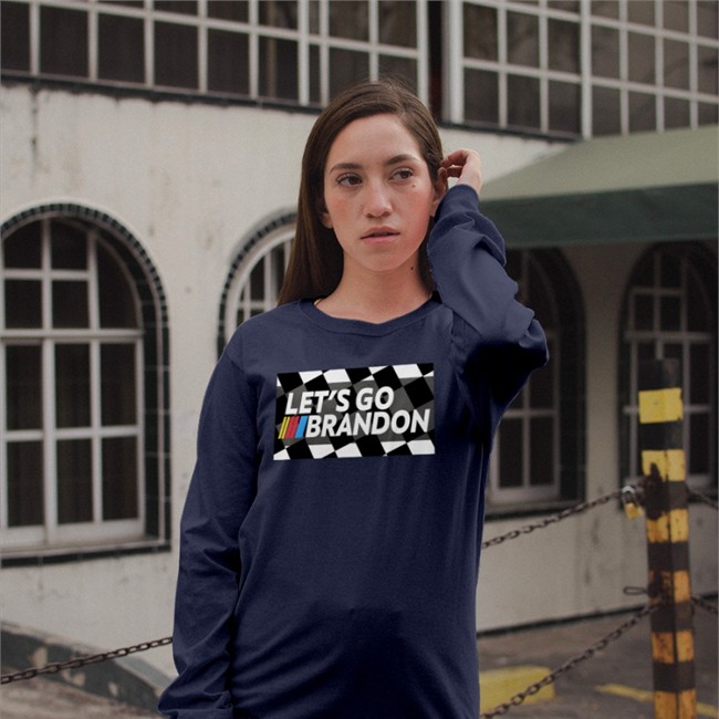 Let's Go Brandon American Long Sleeved Joe Mobley