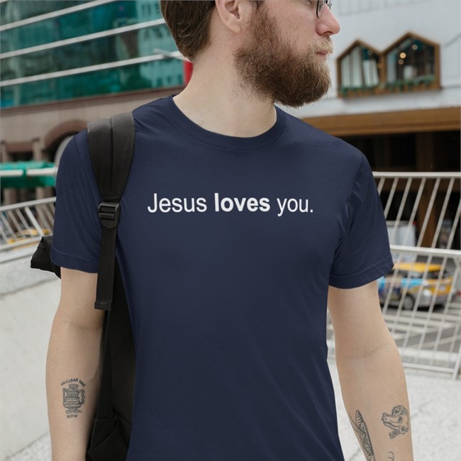 Temilade Salami Jesus Loves You Tee Shirt Jesus Loves You T-Shirt