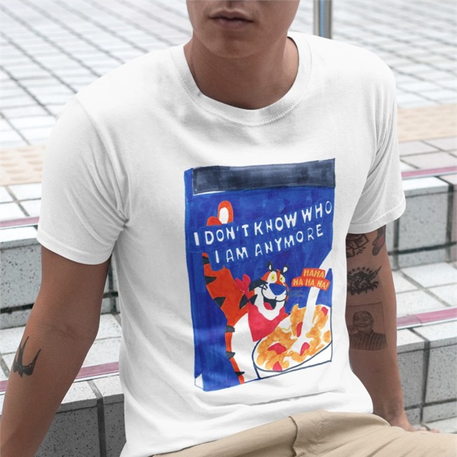 I Don't Know Who I Am Anymore Frosted Flakes Tee Shirt