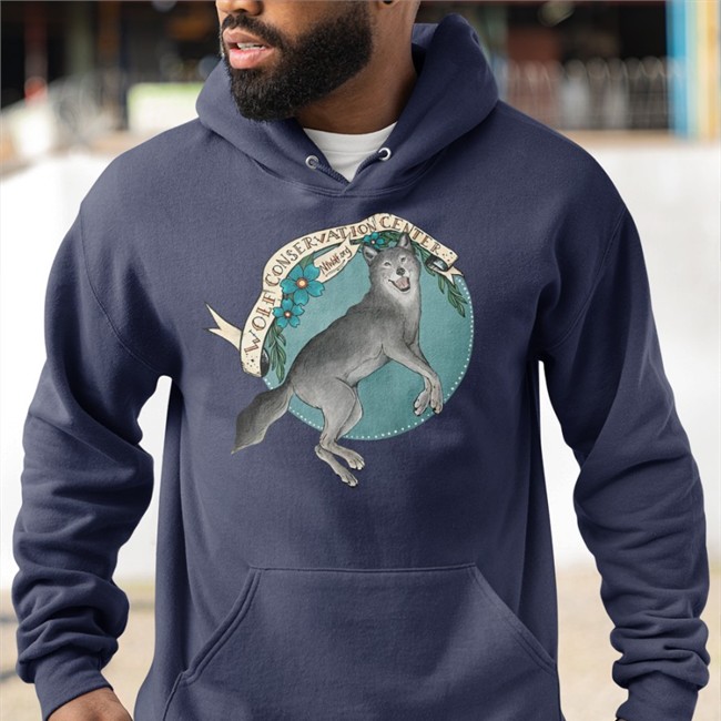 Zephyr Forever Wolf Conservation Center T Shirt