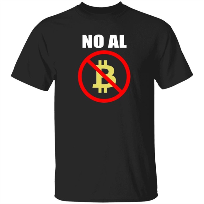 No Al Bitcoin T Shirt Nayib Bukele