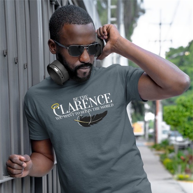 Stands Shop Be The Clarence You Wan To See In The World Shirt Rachel Miner Be The Clarence Hoodie