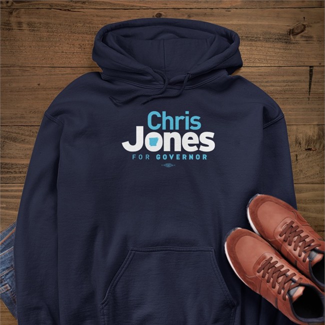 Chris Jones For Governor Shirt Navy