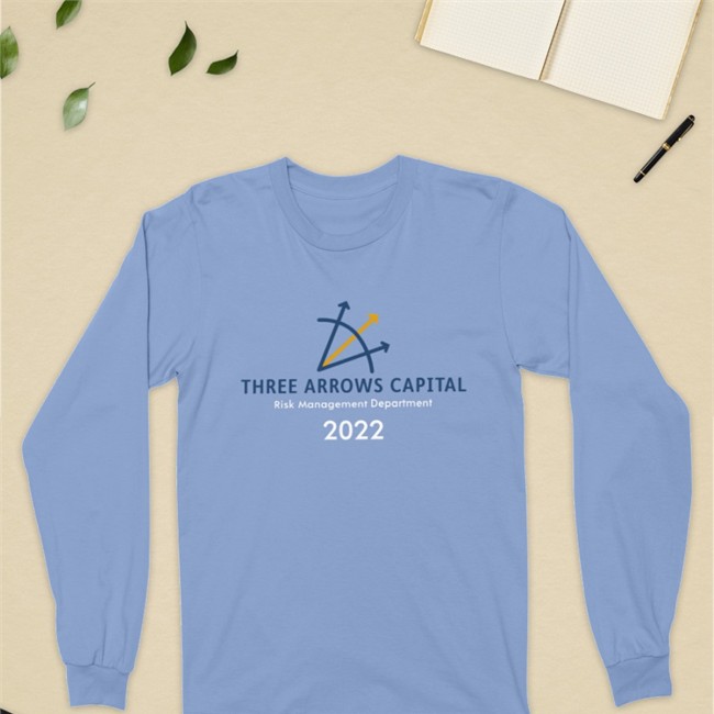 Three Arrows Capital Risk Management Department 2022 Long Sleeved Depression Btc Three Arrows Capital Risk Management Department 2022 Crewneck Sweatshirt Depression Btc