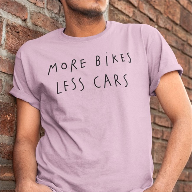 More Bikes Less Cars T Shirt Anne Fleur Dekker