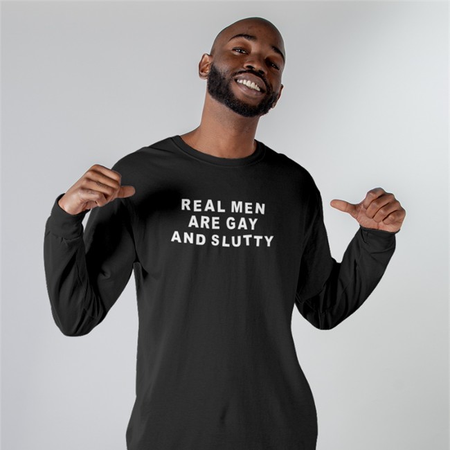 Girlofswords Real Men Are Gay Shirts