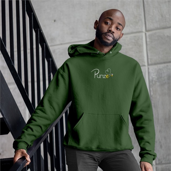 Punzo Bee Pullover Hooded Sweatshirt Tee Punz Store Punzo Bee Hoodies