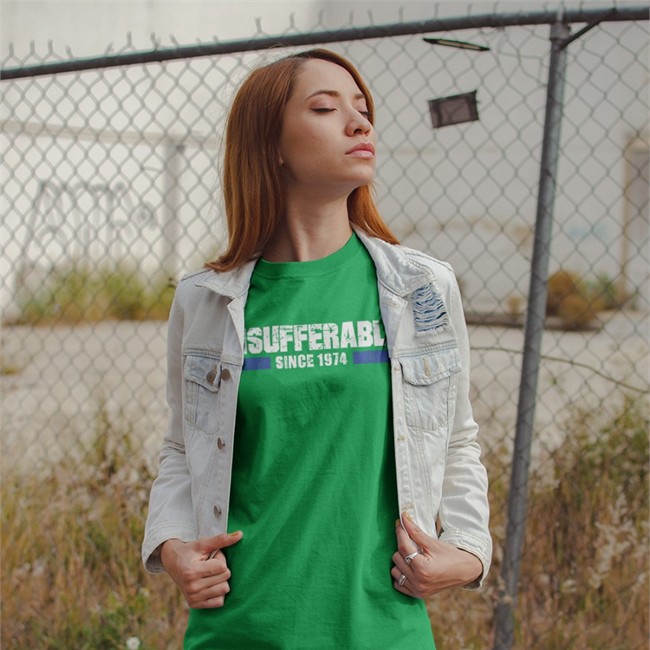 Insufferable Since 1974 Shirt Green