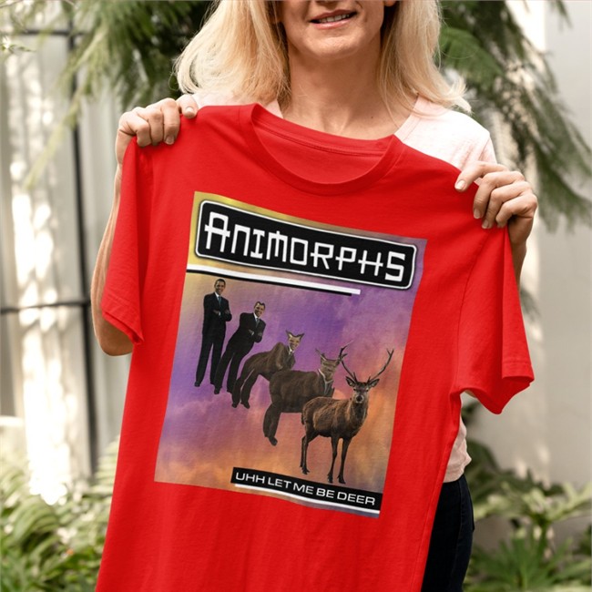 Slime Slinger Animorphs Uhh Let Me Be Deer Shirt Barack Obama