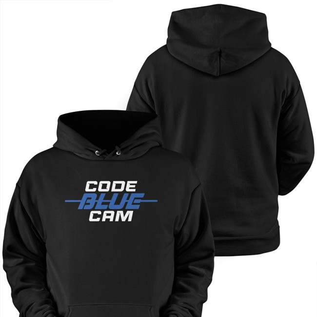 Code Blue Cam Merch Code Blue Cam Line Long Sleeve Shirt Code Blue Cam Merch Code Blue Cam Line T Shirt