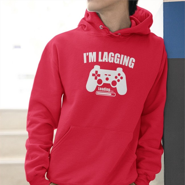 I'm Lagging Gamer Long Sleeve T Shirt Tthme Shop Merch Cartooncorgii I'm Lagging Gamer T Shirt