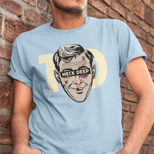 Neck Deep Merch Rain In July 10 Year Anniversary Tee Neck Deep Rain In July 10 Year Anniversary T Shirt