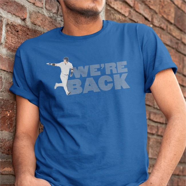 We're Back Tank Jomboymedia Shop We're Back Hooded Sweatshirt Jomboymedia Shop