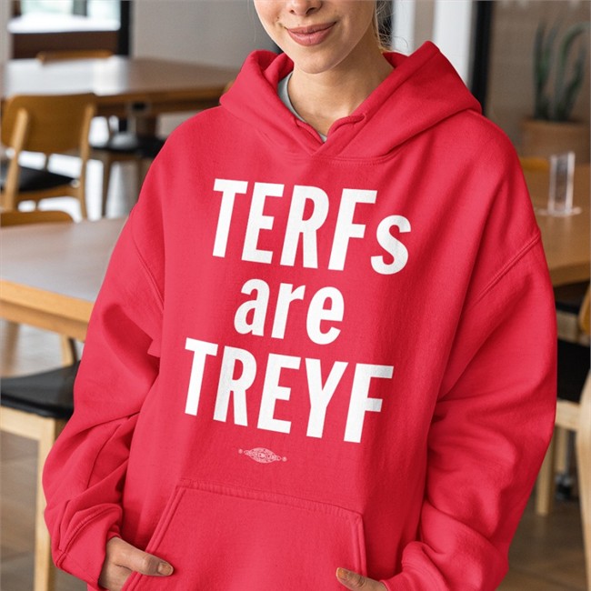 Elana Levin Terfs Are Treyf Tee Jfrej Shop Merch