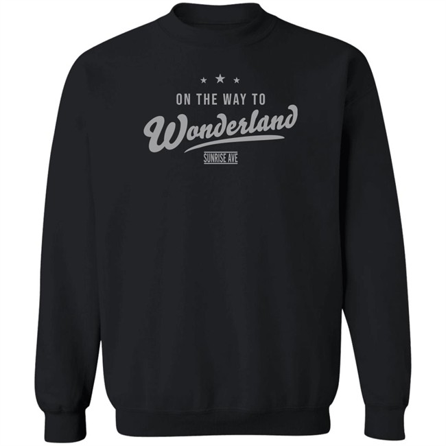 Sunrise Avenue Merch On The Way To Wonderland Shirt Sunrise Avenue Merch On The Way To Wonderland Shirt
